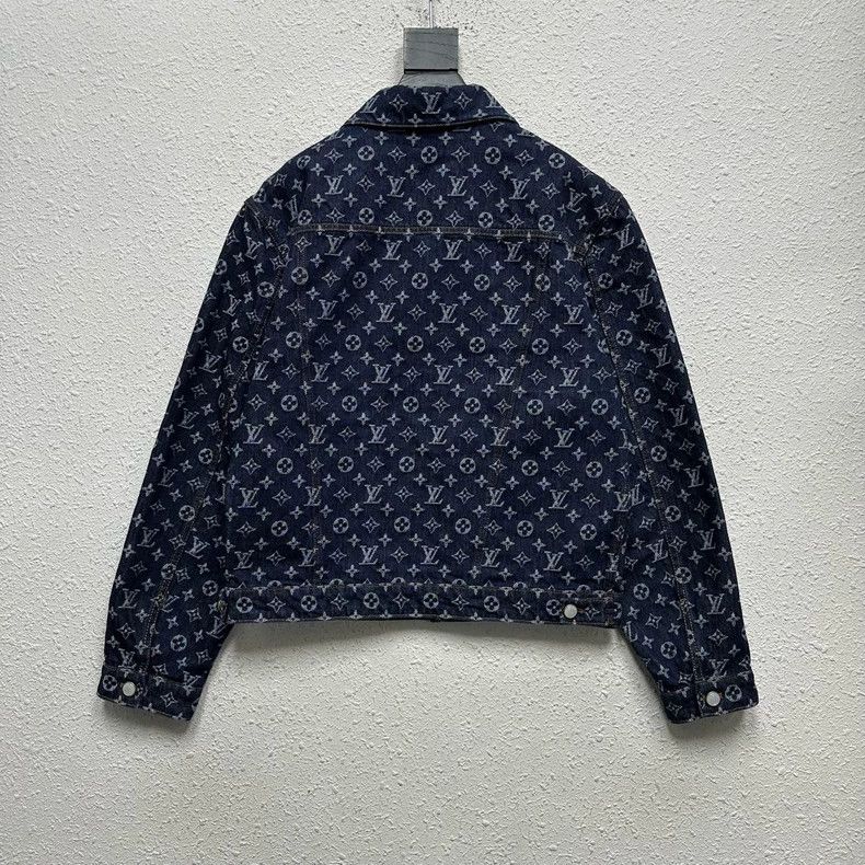 Louis Vuitton Louis Vuitton FW24 full-print presbyopic denim jacket 2501- Size US M / EU 48-50 / 2 - 2 Thumbnail