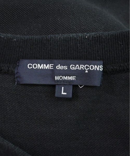 Comme des Garcons Homme T-Shirts Short Sleeve Crewneck Half Button Dark blue Gray Size US L / EU 52-54 / 3 - 10 Thumbnail