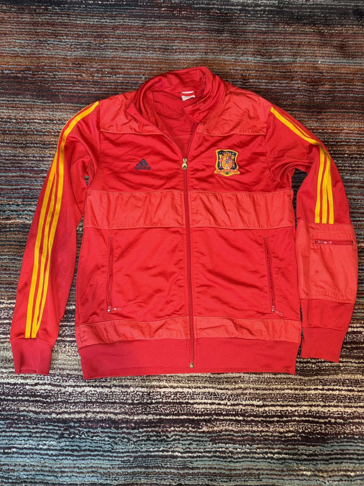 Adidas Adidas Spain World Cup Fifa Track Meet zip up Size US L / EU 52-54 / 3 - 1 Thumbnail