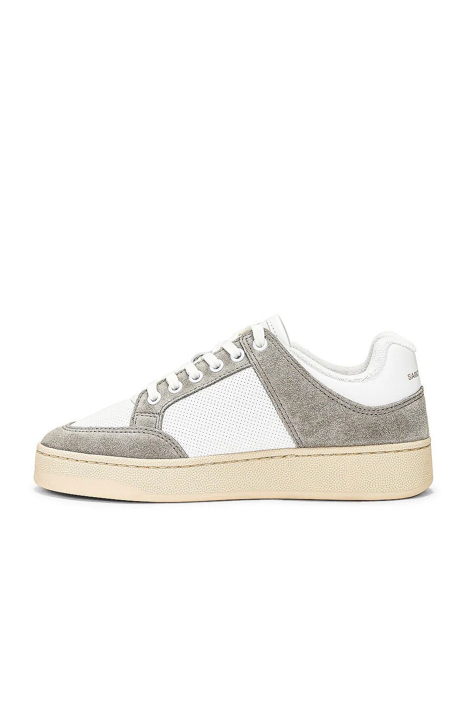 Saint Laurent Paris o1w1db10526 713602 SL/61 Sneakers in Leather and Suede Size US 11 / IT 41 - 4 Thumbnail