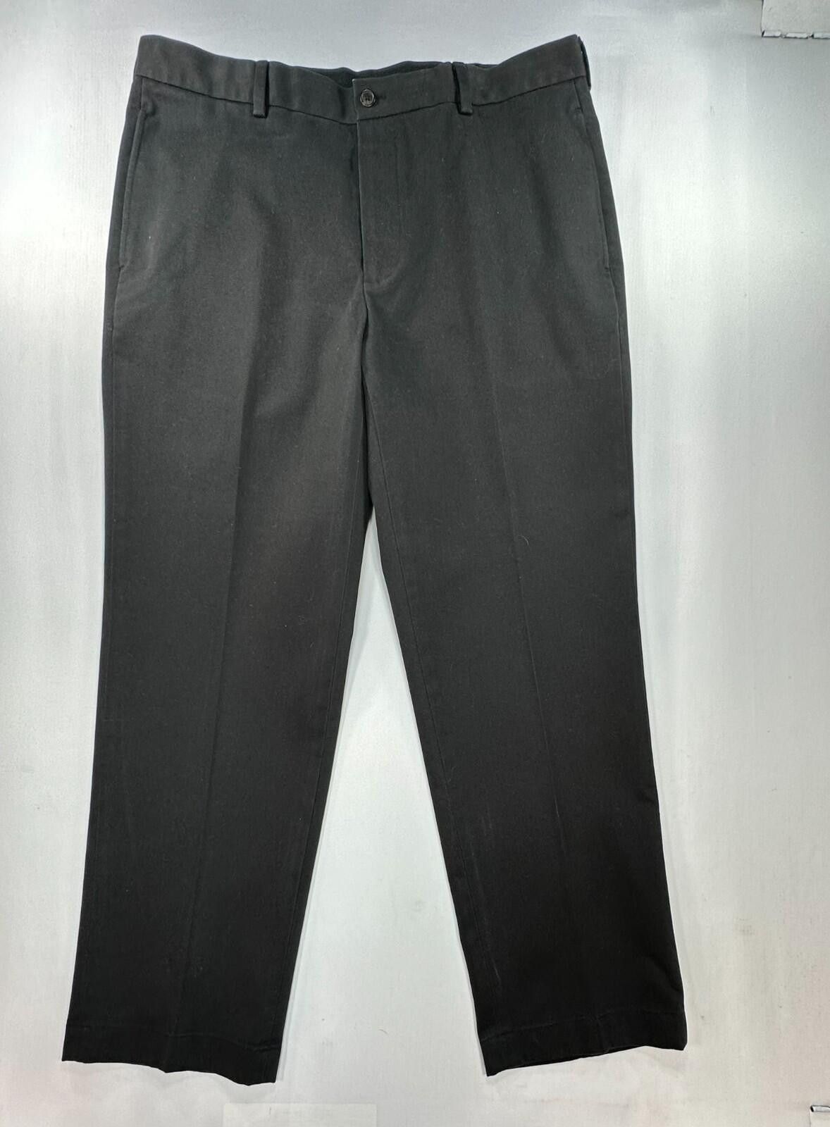 Brooks Brothers Brooks Brothers 346 Advantage Clark Chinos Black Mens 37/30 Size US 37 - 1 Thumbnail