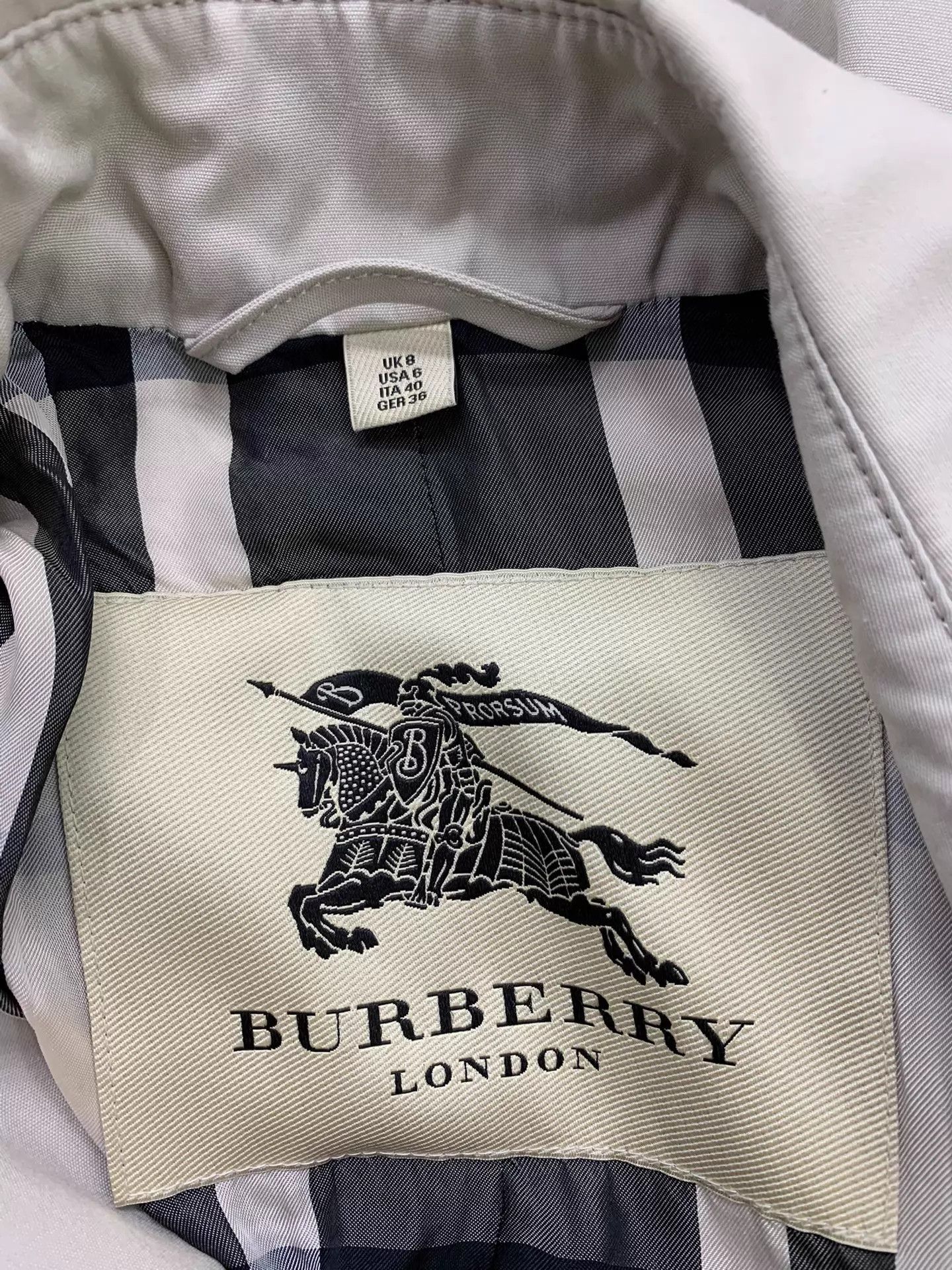 Burberry Burberry Apricot Trench Coat UK8 New Size S / US 4 / IT 40 - 4 Thumbnail