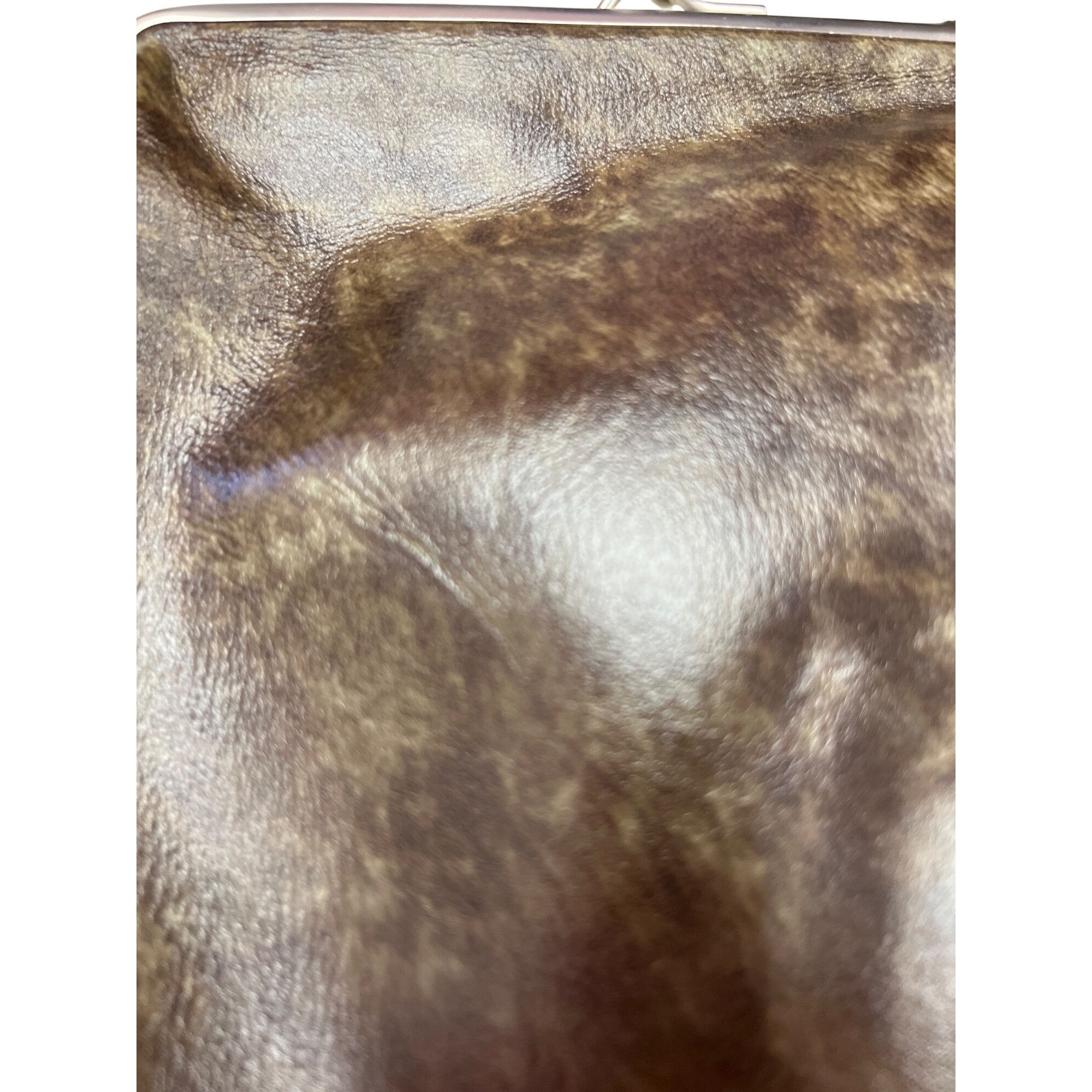Patricia Nash Patricia Nash wms Savena turquoise black leather kisslock wr Size ONE SIZE - 6 Thumbnail