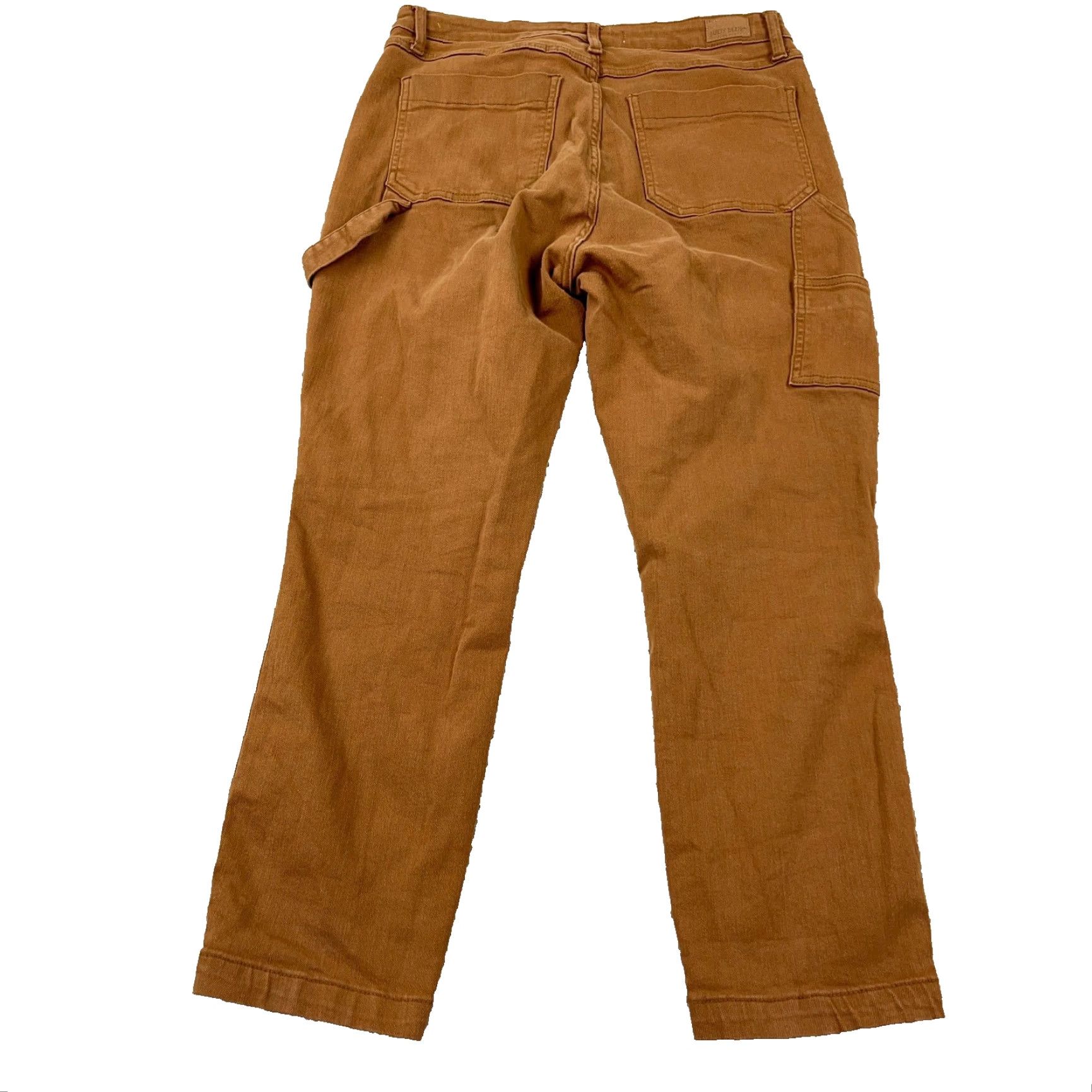 Denime Judy Blue Jeans Women 30 Slim Straight Denim Brown 5-Pocket Stretch Work Wear Carpent er Caption? Size 30" / US 8 / IT 44 - 2 Thumbnail