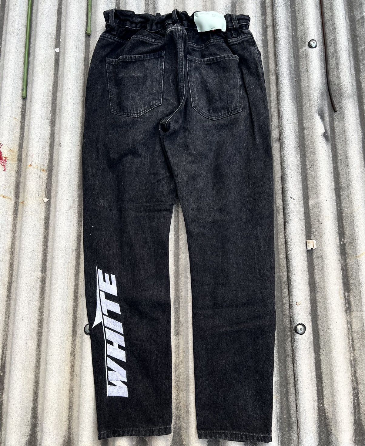 Off-White Off-White Slim Low Crotch Jeans Size US 29 - 2 Thumbnail