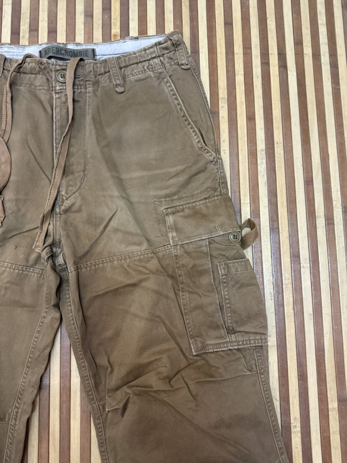 Abercrombie & Fitch Vintage Abercrombie & Fitch Cargo Pants W32 Y2K Baggy Size US 32 / EU 48 - 5 Thumbnail