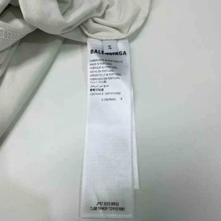 Balenciaga Balenciaga SS23 I Love Heart Print T-Shirt 0079-2507 Size US S / EU 44-46 / 1 - 5 Thumbnail