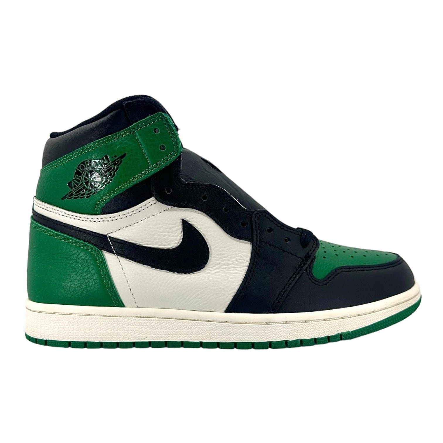 image of Nike Air Jordan 1 Retro High Pine Green Shoes, Men's (Size 11)