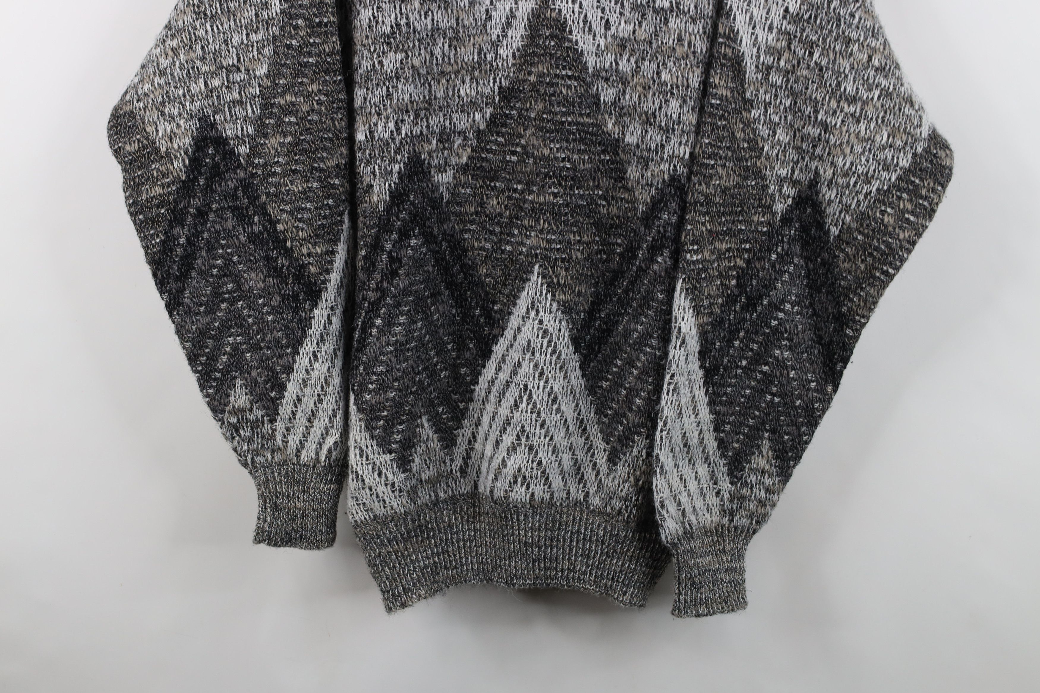Vintage Vintage 90s Coogi Style Wool Blend Knit Crewneck Sweater Size US XL / EU 56 / 4 - 3 Thumbnail