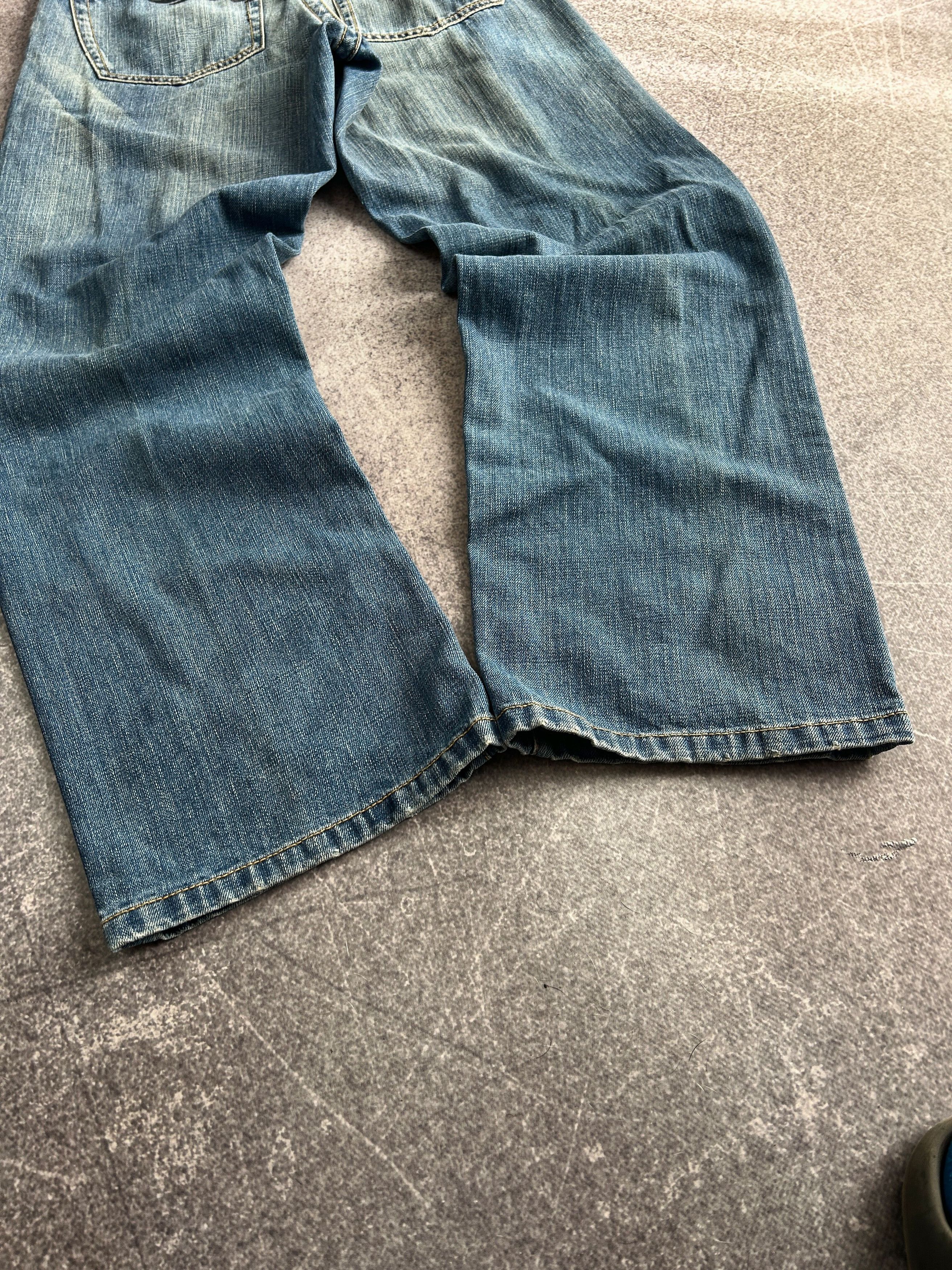 Japanese Brand VTG Balenciaga Rick Owens Style Cargo Jeans 90s Y2K Size US 30 / EU 46 - 5 Thumbnail