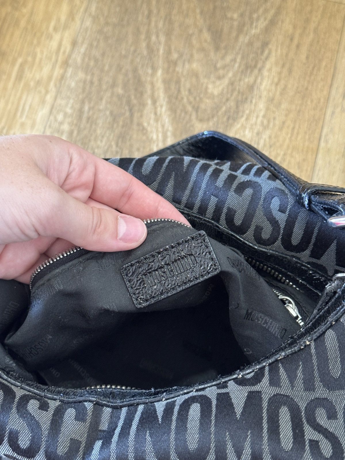 Moschino VINTAGE MOSCHINO MONOGRAM 2000s BAG Size ONE SIZE - 6 Thumbnail