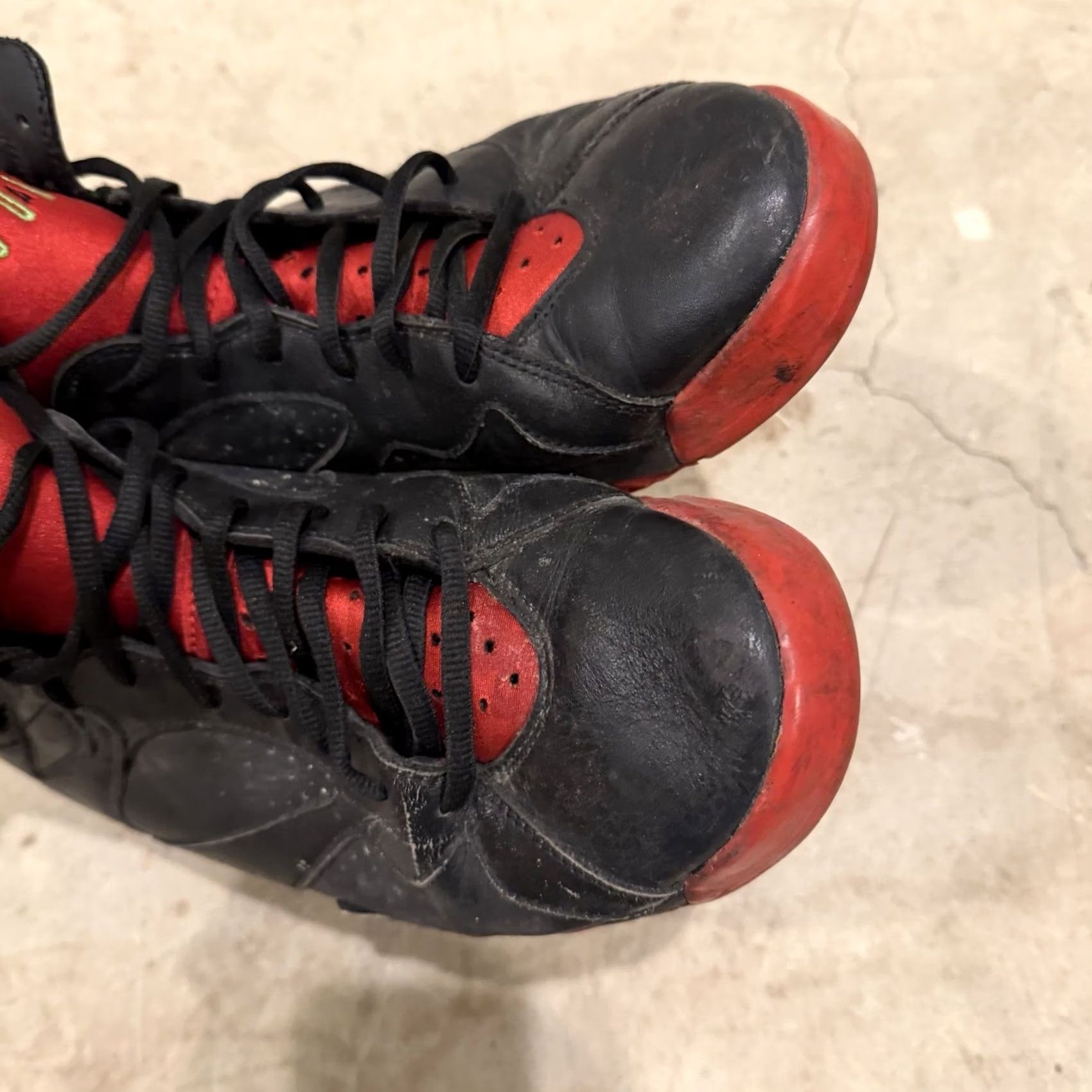 Jordan Brand Jordan 7 Retro Marvin the Martian 2015 Mens Size 10.5 US Used DISTRESSED Black Sneaker Jordan 7 Retro Marvin the Martian 2015 Mens Size 10.5 US Size US 10 / EU 43 - 5 Thumbnail