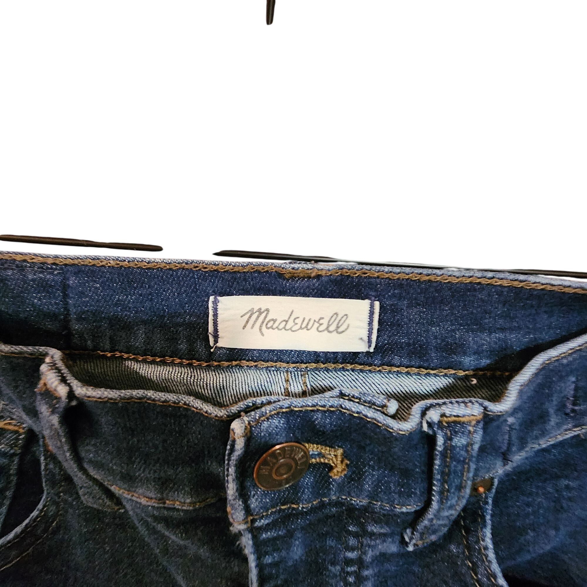 Madewell Madewell Womens 9" Mid-Rise Skinny Jeans Size 27 Blue Denim Size 27" / US 4 / IT 40 - 3 Thumbnail