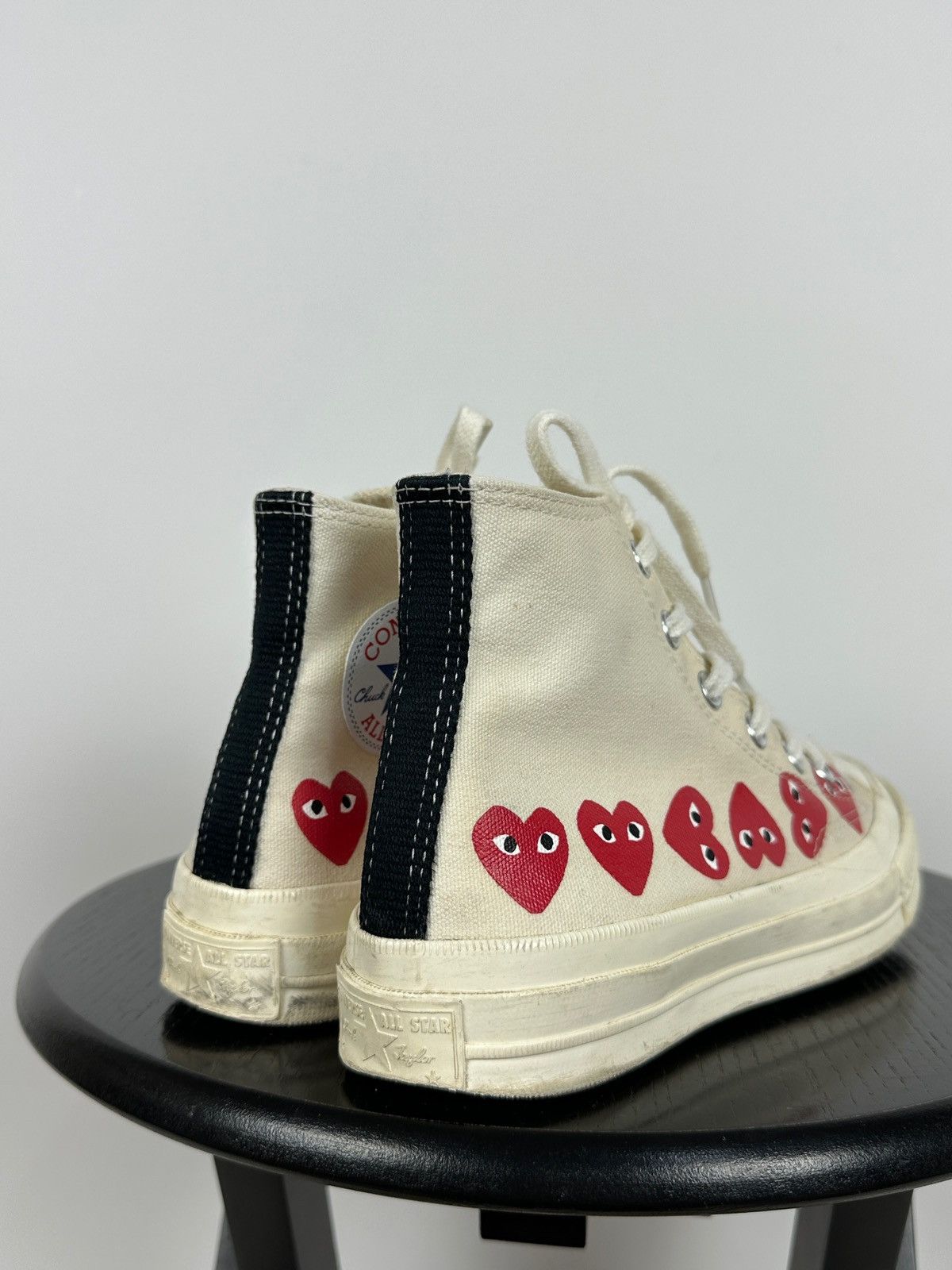 Comme des Garcons Comme Des Garçons x Chuck Taylor Converse All Star Hi Top Size US 5 / EU 37 - 6 Thumbnail