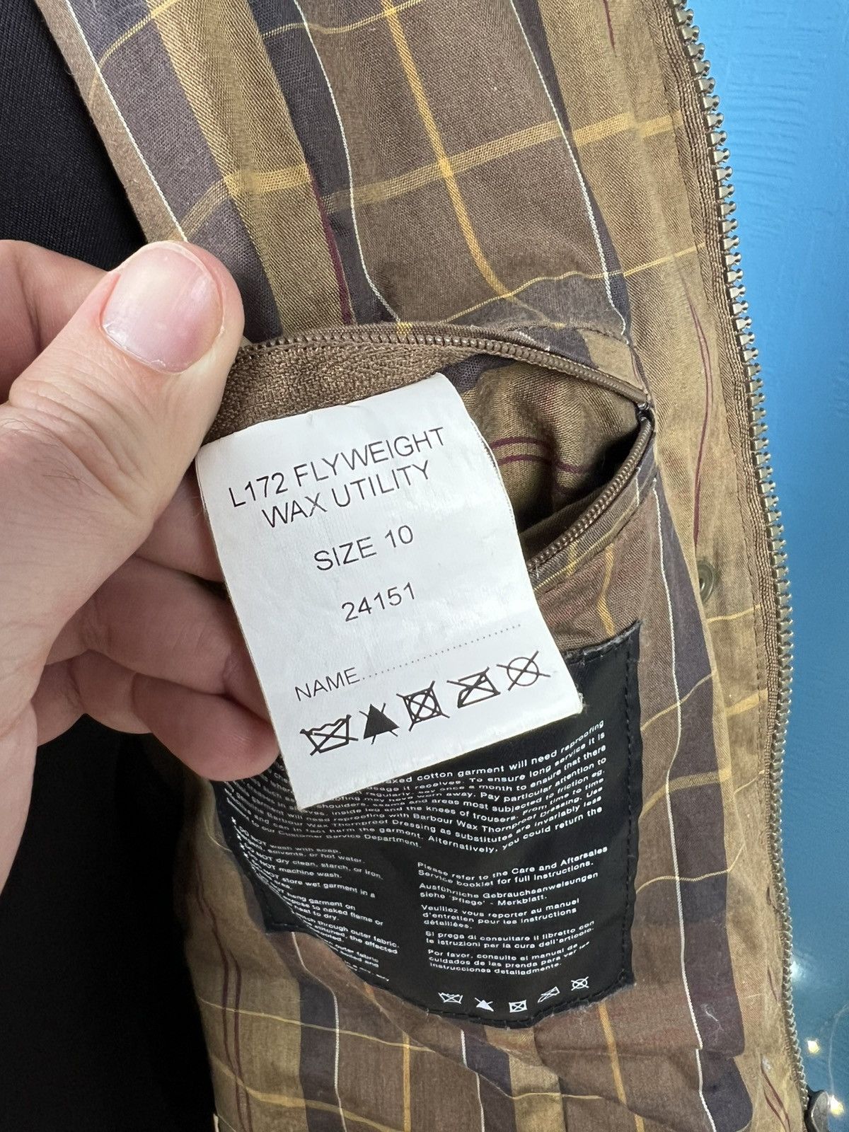 Barbour Barbour flyweight wax utility jacket streetwear women’s Size M / US 6-8 / IT 42-44 - 11 Thumbnail