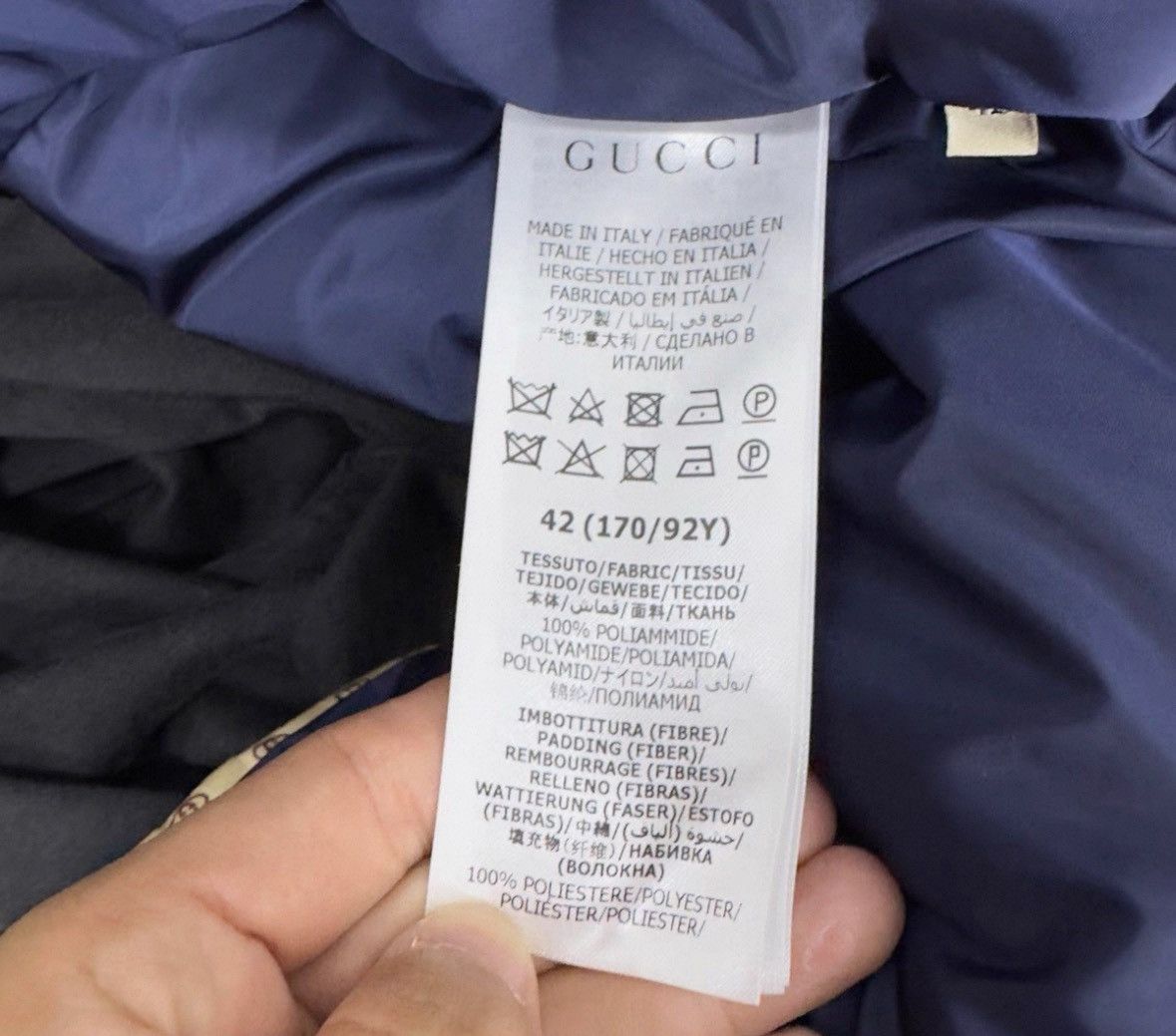 Gucci Gucci Authentic cotton clothes jacket 2502-Nextarrow Size US XS / EU 42 / 0 - 4 Thumbnail