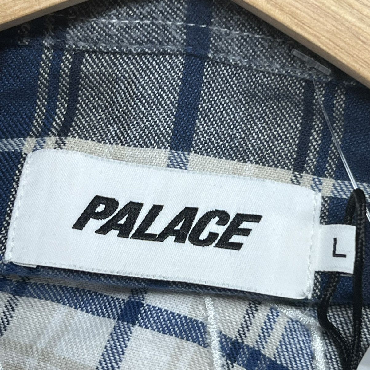 Palace Palace Lumber Yak Shirt Blue White Size US L / EU 52-54 / 3 - 9 Thumbnail