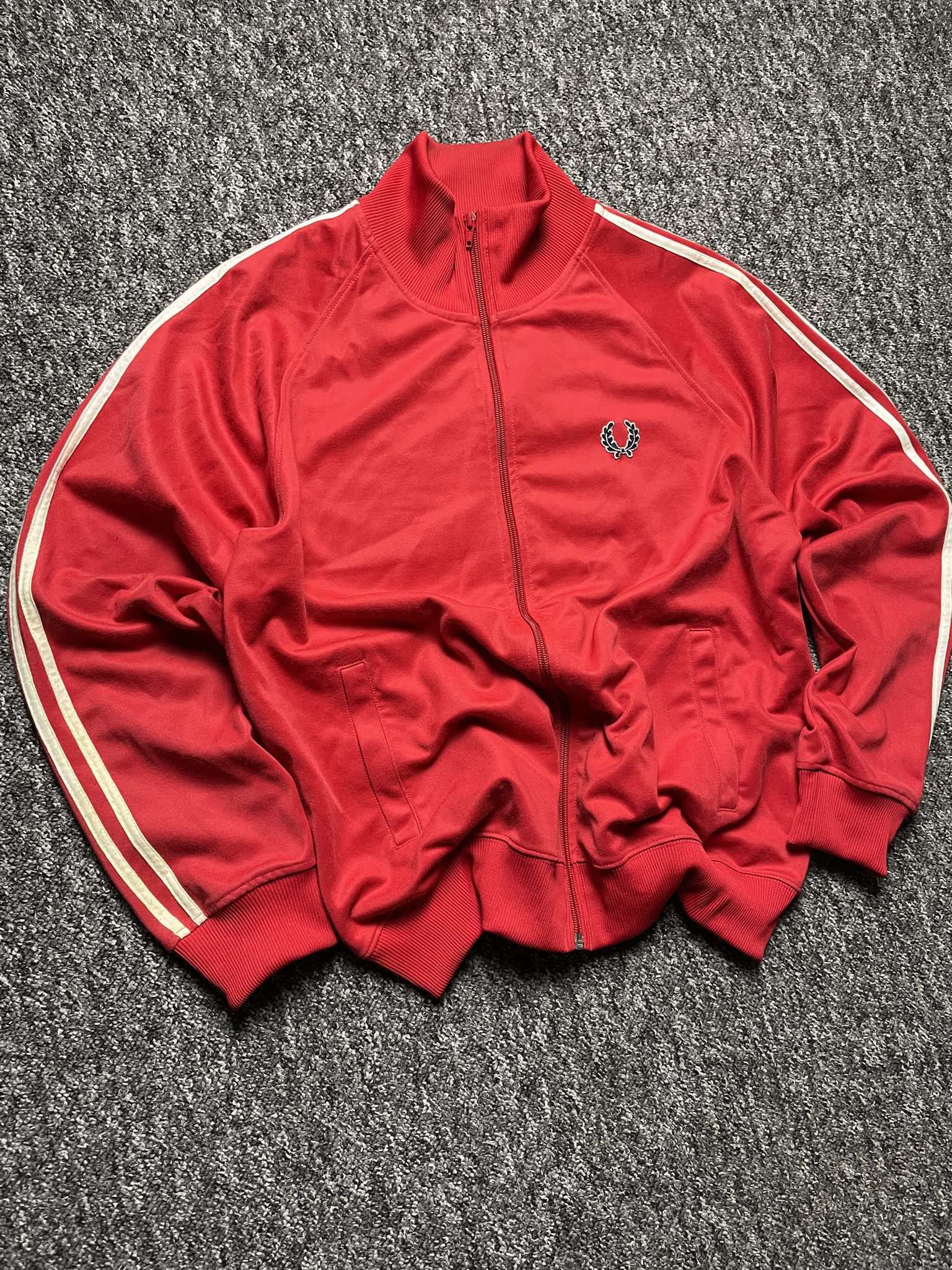 Fred Perry × Vintage Sweatshirt tracksuit Logo Fred Perry classic drill drip Size US M / EU 48-50 / 2 - 2 Thumbnail
