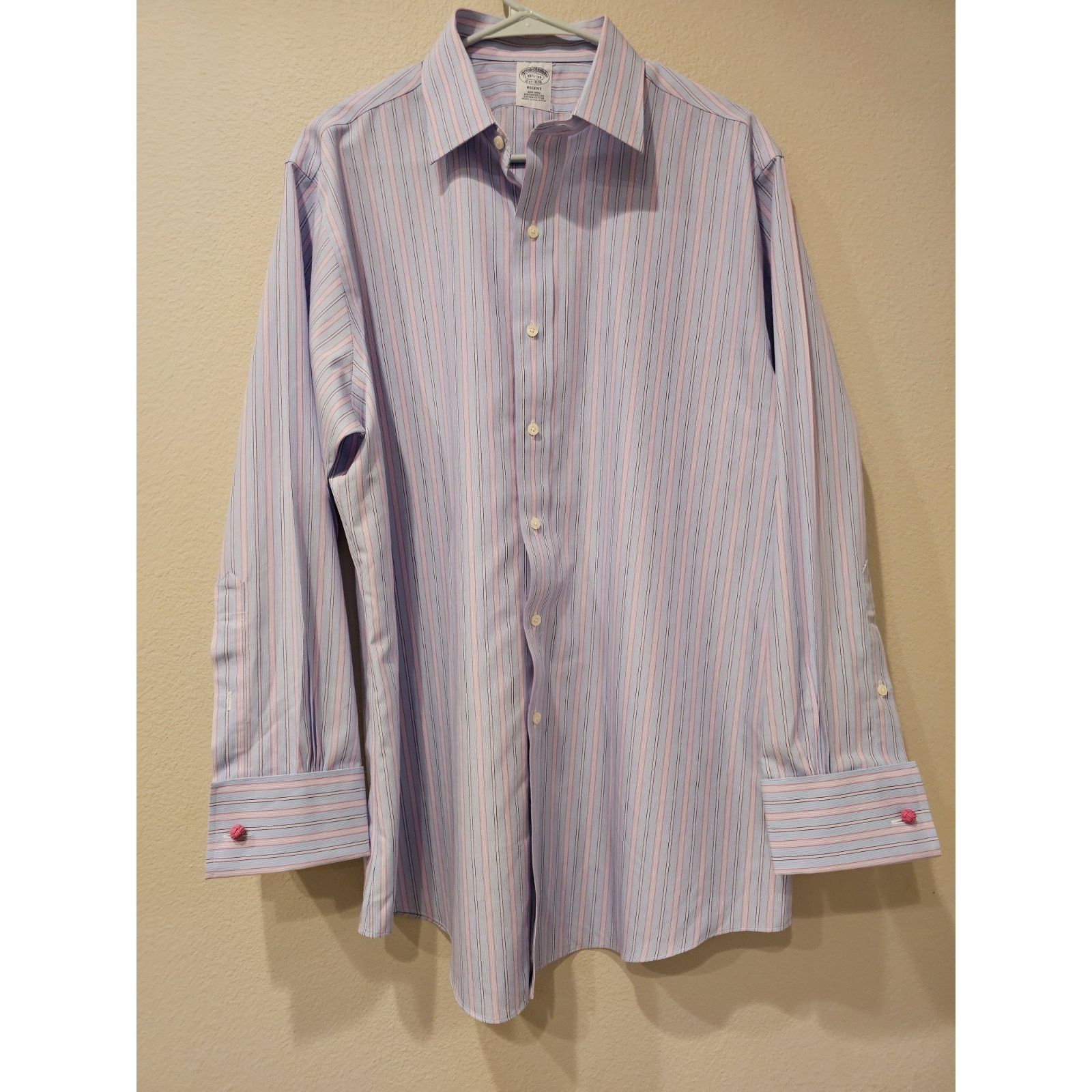 Brooks Brothers Brooks Brothers Shirt 16.5 33 Regent Non Iron Size US XL / EU 56 / 4 - 2 Thumbnail