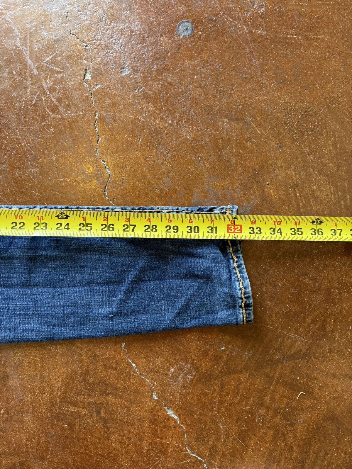True Religion True Religion ROCCO Relaxed Skinny Jeans Size 29 Size 29" - 10 Thumbnail