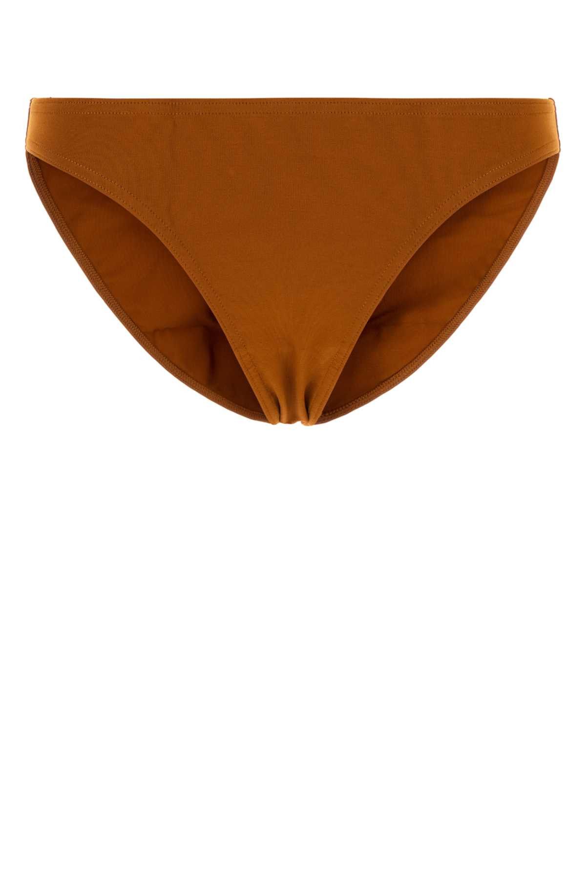 ERES Caramel Stretch Nylon Fripon Bikini Bottom Size M / US 6-8 / IT 42-44 - 1 Thumbnail
