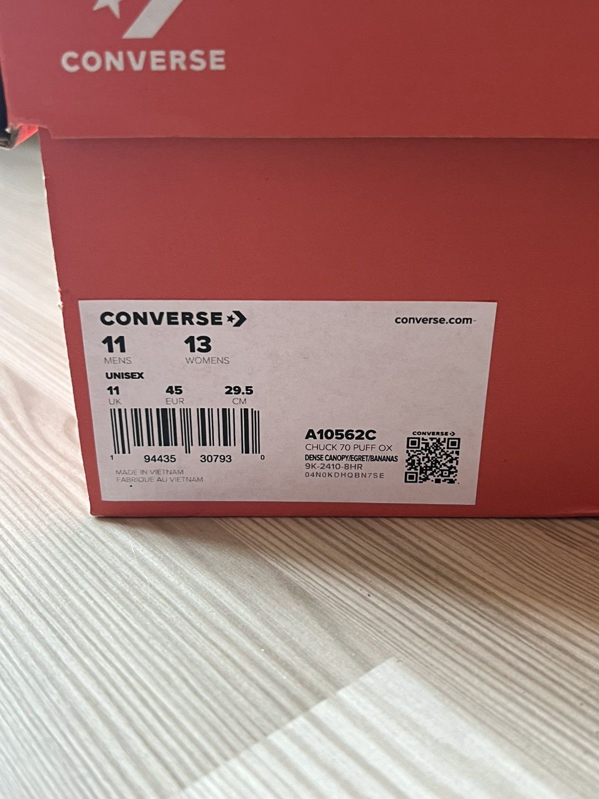 Converse CONVERSE CHUCK 70 PUFF OX SNEAKER Y2K Size US 11 / EU 44 - 9 Thumbnail