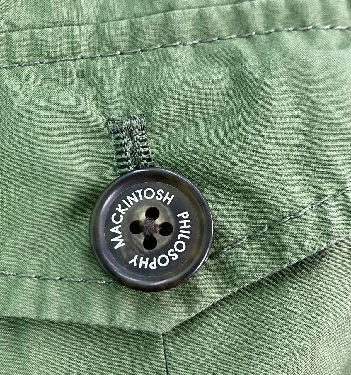 Mackintosh × Vintage Mackintosh Philosophy military olive green jacket Size XS / US 0-2 / IT 36-38 - 7 Thumbnail