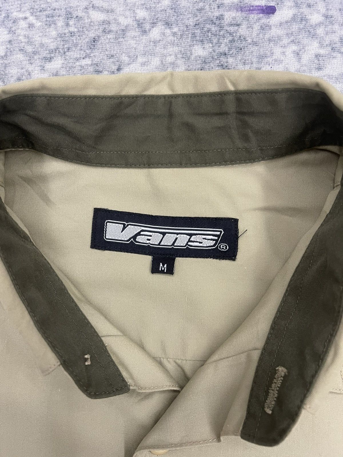 Vans Vintage 90s VANS Skateboard Work Shirt Utility Cargo Pockets Size US M / EU 48-50 / 2 - 10 Thumbnail