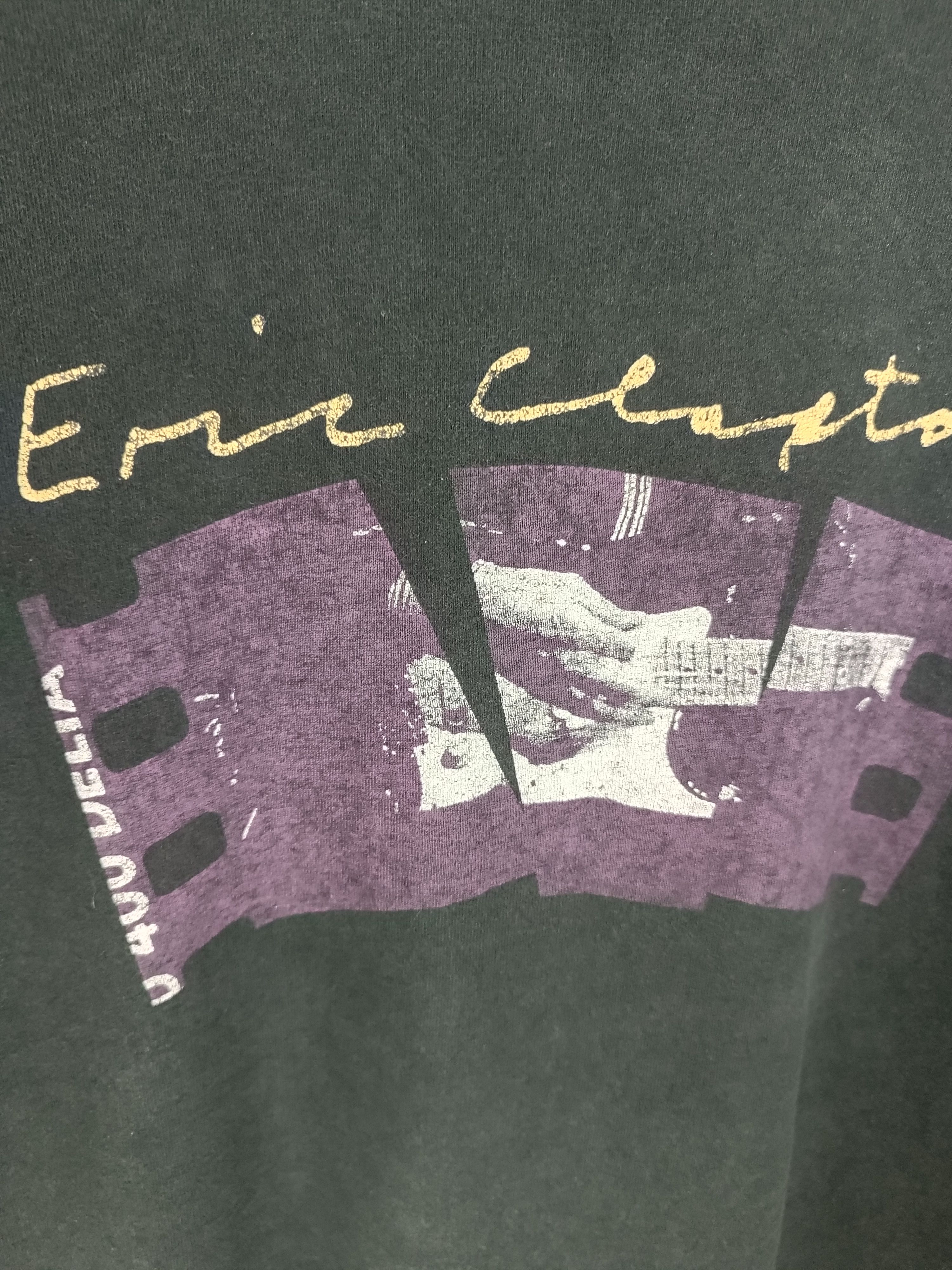 Vintage THRASHED FADED VINTAGE 1992 ERIC CLAPTON hendrix beck dylan Size US L / EU 52-54 / 3 - 17 Thumbnail
