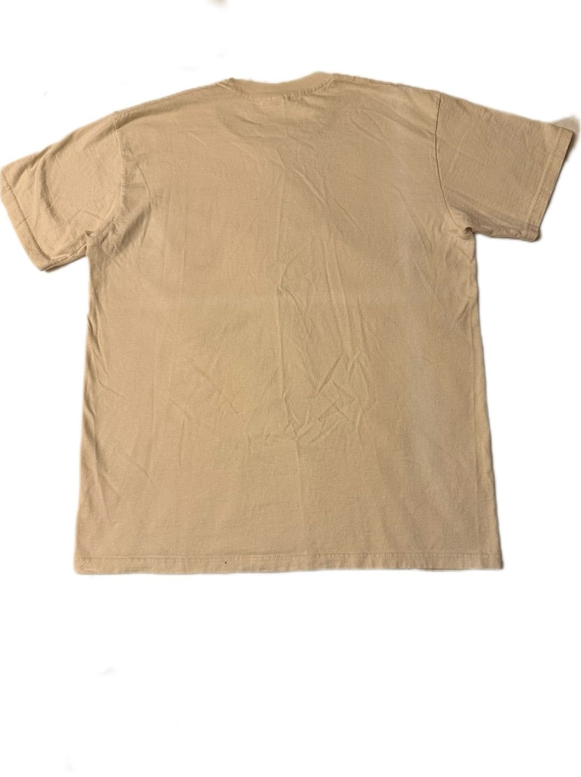 Supreme Supreme “Cross” Box Logo T-Shirt Cream Sz M Size US M / EU 48-50 / 2 - 2 Thumbnail