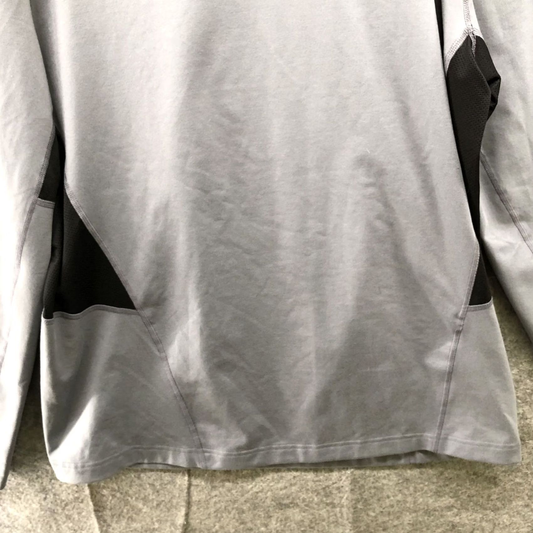 Old Navy Old Navy Active Long Sleeve Pullover Mens XL Gray Black Ventilated Fleece Lined Size US XL / EU 56 / 4 - 4 Thumbnail