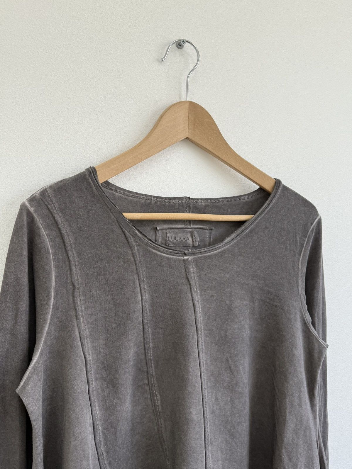 Rundholz Luukaa Asymetrical Long Sleeve Top Size 3 Rick Owens Style Size M / US 6-8 / IT 42-44 - 2 Thumbnail