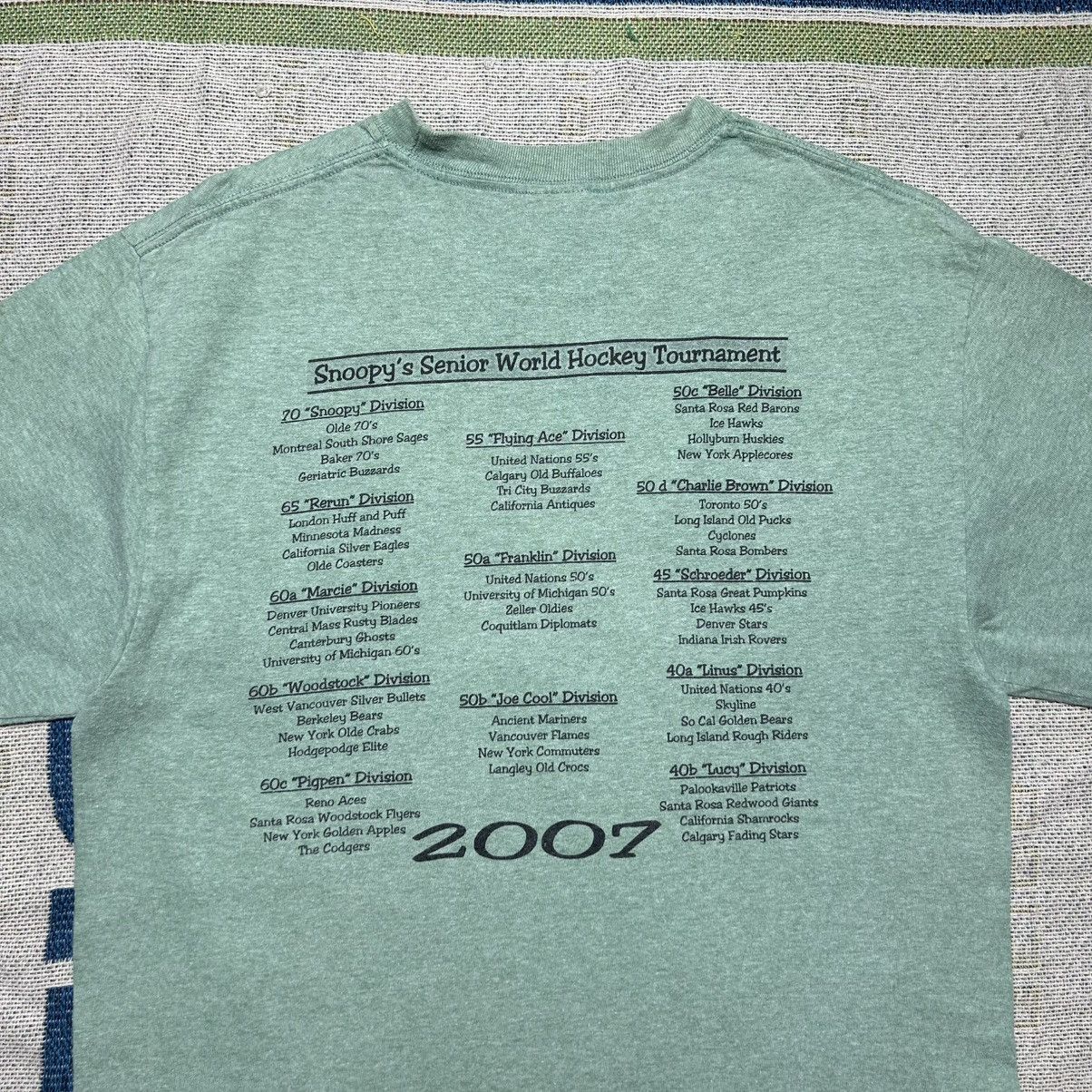 Vintage Vintage Snoopy’s Senior World Hockey Tournament T-Shirt Size US M / EU 48-50 / 2 - 4 Thumbnail