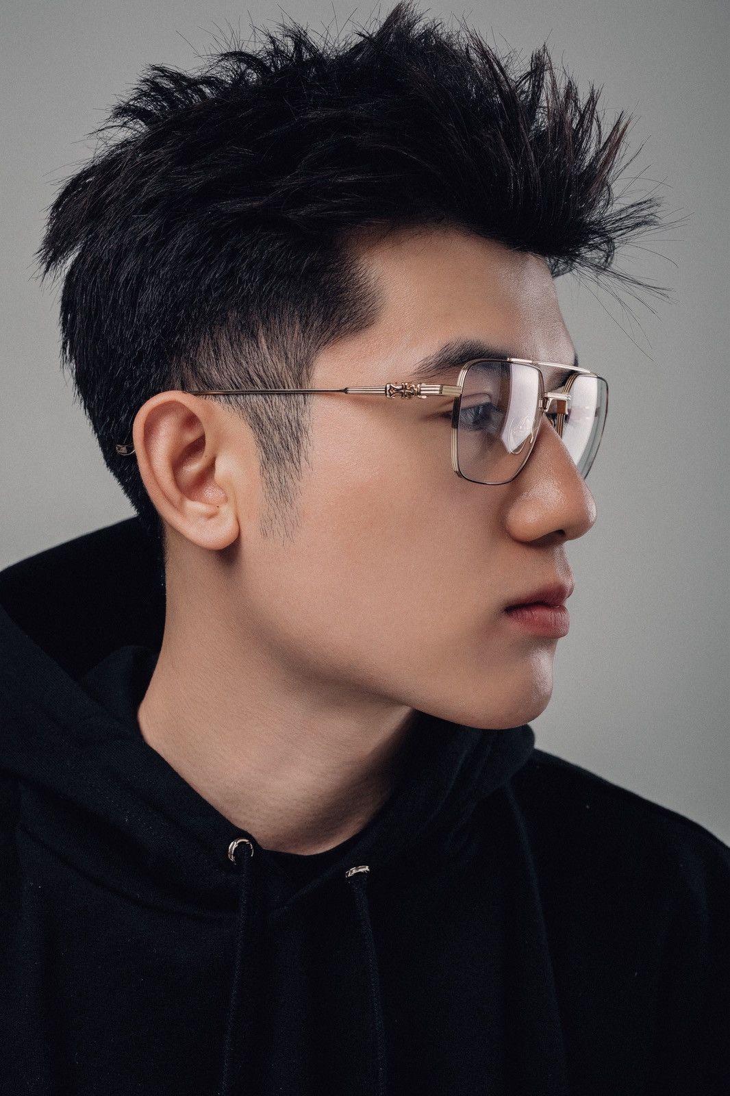 Chrome Hearts CHROME HEARTS MAGNUM II BORDELLO GOLD PLATED GLASSES Size ONE SIZE - 11 Thumbnail