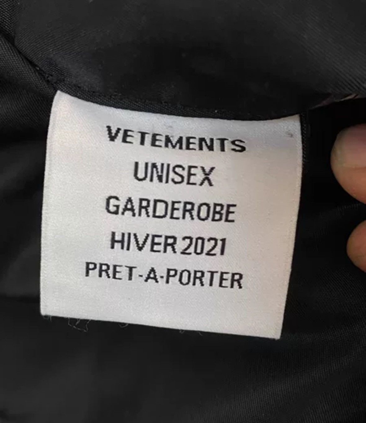 Vetements Vetements alpha s size instructions cotton jacket Size US S / EU 44-46 / 1 - 6 Thumbnail