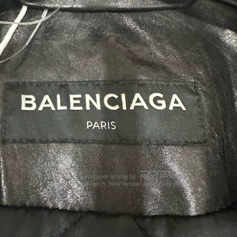 Balenciaga Balenciaga Leather Jacket Size US S / EU 44-46 / 1 - 3 Thumbnail