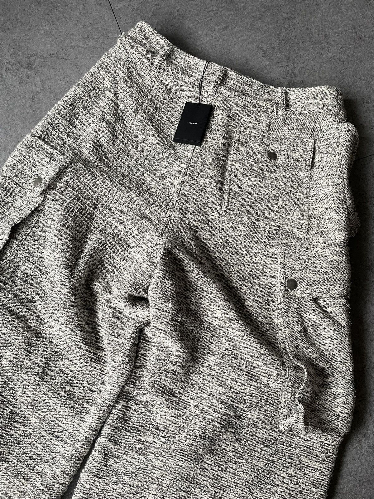 Alanui ALANUI B&W MOULINE CARGO PANTS 💫 Size US 34 / EU 50 - 4 Thumbnail