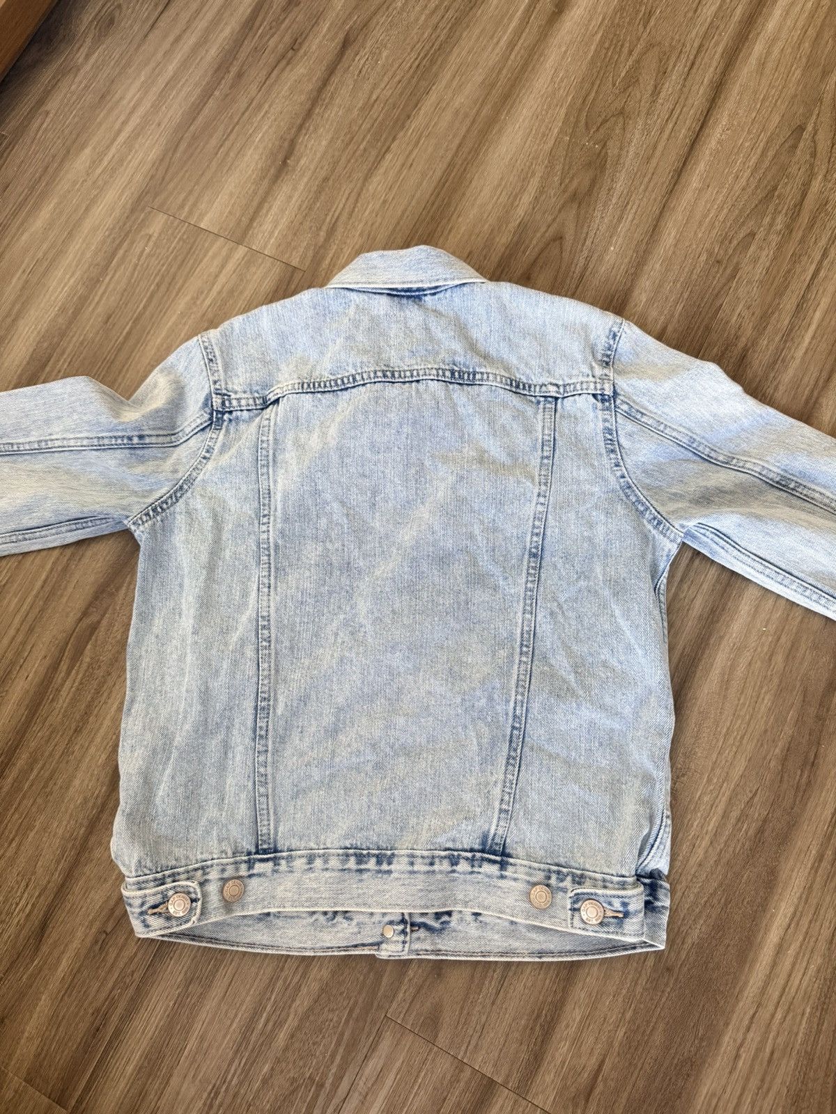Gap Vintage Gap Denim Light Wash Jean Jacket Size Small Size S / US 4 / IT 40 - 6 Thumbnail