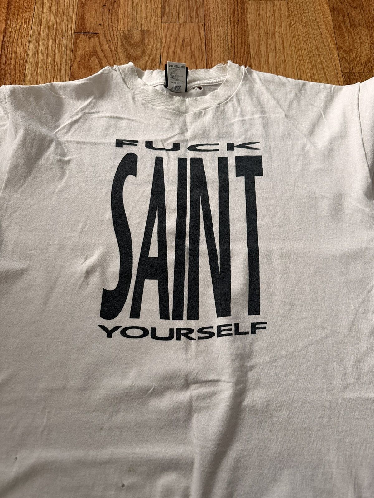Saint Michael Saint mxxxxxx tee Size US XXL / EU 58 / 5 - 2 Thumbnail
