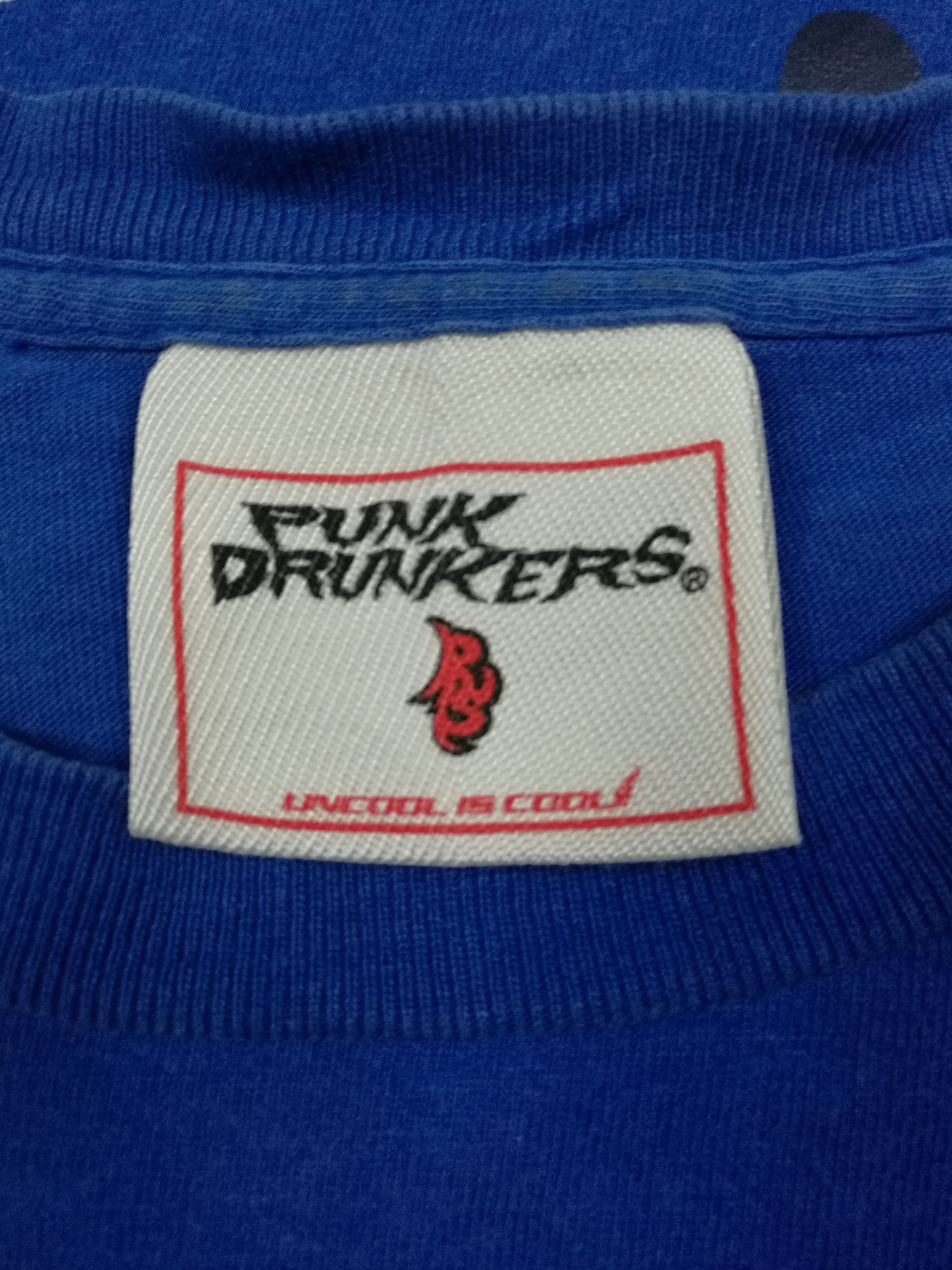 Japanese Brand Vintage Punk Drunkers Sasuke The Great T-Shirt Size US L / EU 52-54 / 3 - 7 Thumbnail