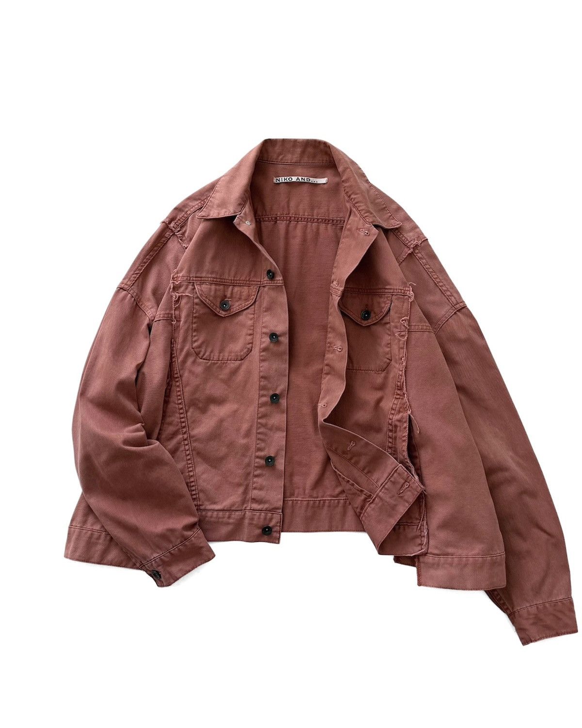Japanese Brand NIKO AND OVERSIZED TRUCKER JACKET Size US M / EU 48-50 / 2 - 6 Thumbnail