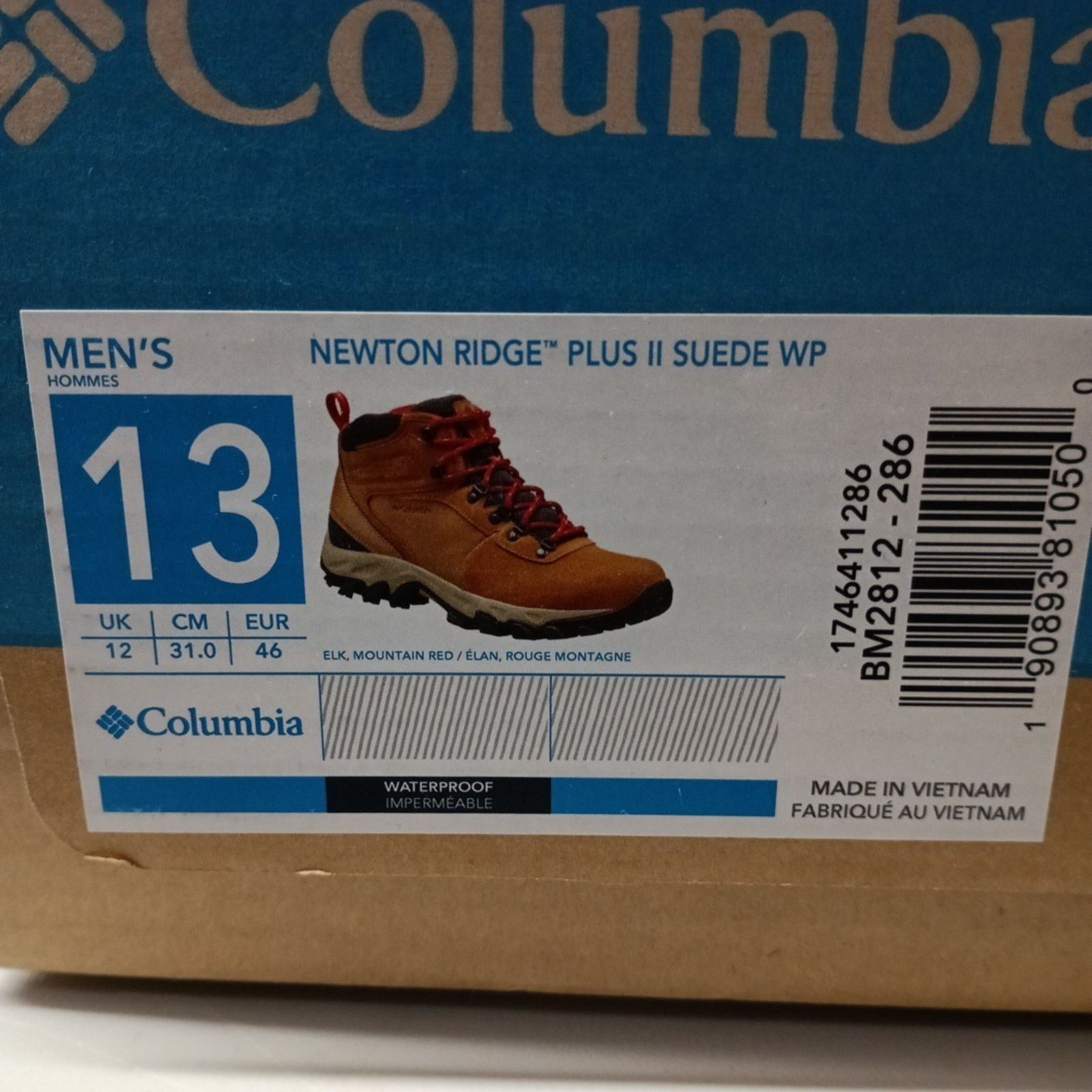 Columbia Columbia Newton Ridge Plus II Suede Hiking Boots Men Size 13 Size US 13 / EU 46 - 8 Thumbnail