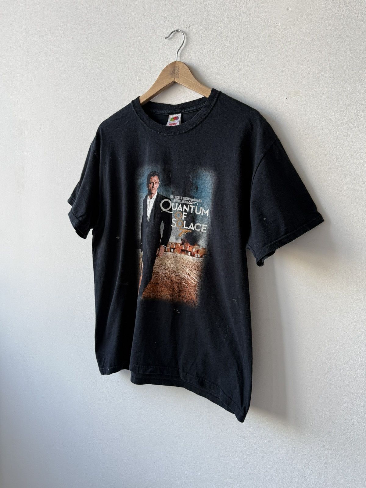 Other Quantum Of Solace James Bond Mens Vintage 2008 Movie T shirt Size US L / EU 52-54 / 3 - 2 Thumbnail