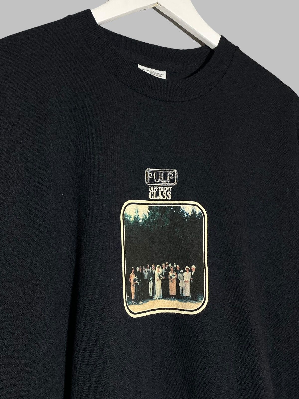 Band Tees PULP Different Class Britpop Band Jarvis Cocker Album Shirt Size US XL / EU 56 / 4 - 4 Thumbnail