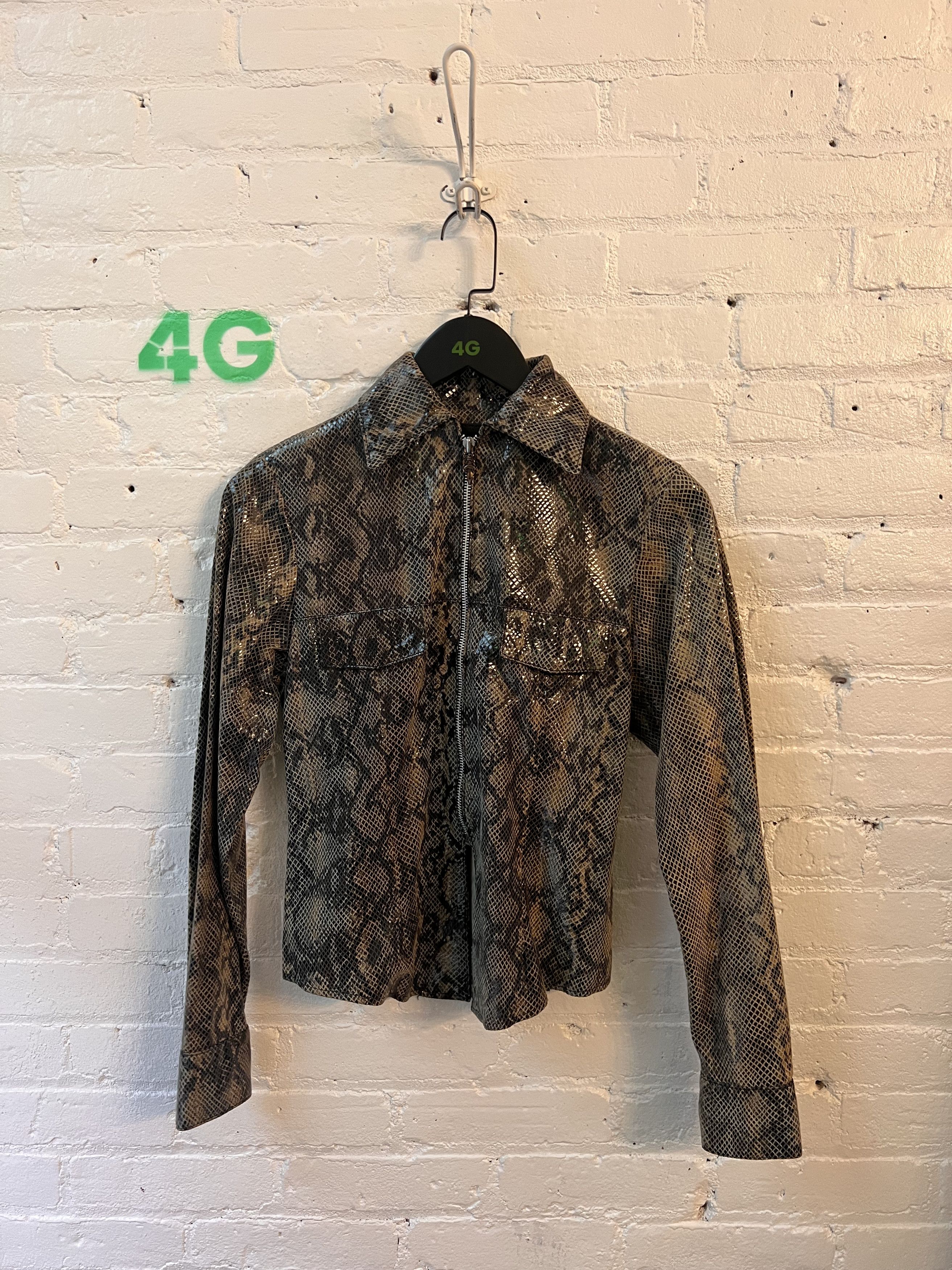 Chrome Hearts Chrome Hearts Snakeskin Python Jacket 4G SELLER Size US S / EU 44-46 / 1 - 2 Thumbnail