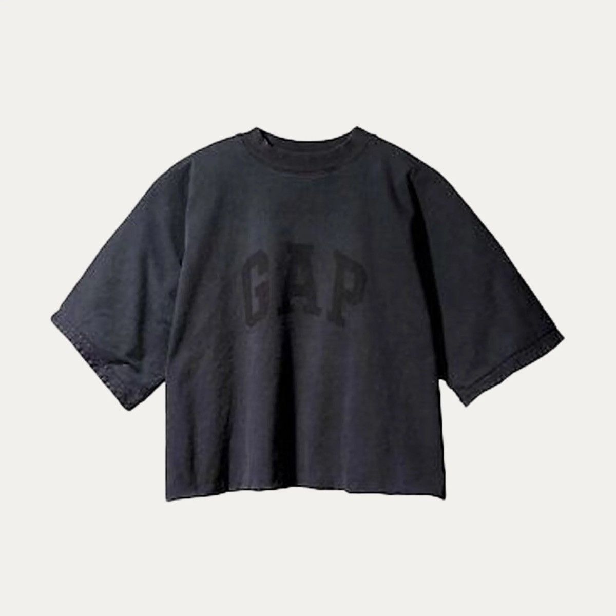 Yeezy Gap 78 Crop Dove No Seam Tee (Double Layered)
