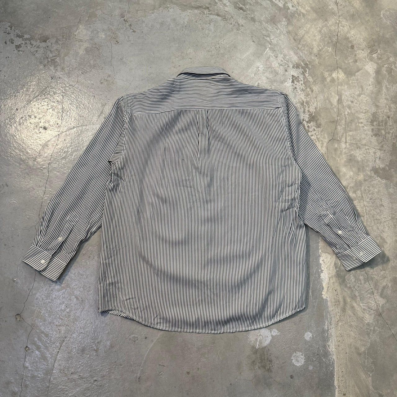 Gucci Vintage GEMMA GUCCI Striped Button Up Shirt Size US L / EU 52-54 / 3 - 2 Thumbnail