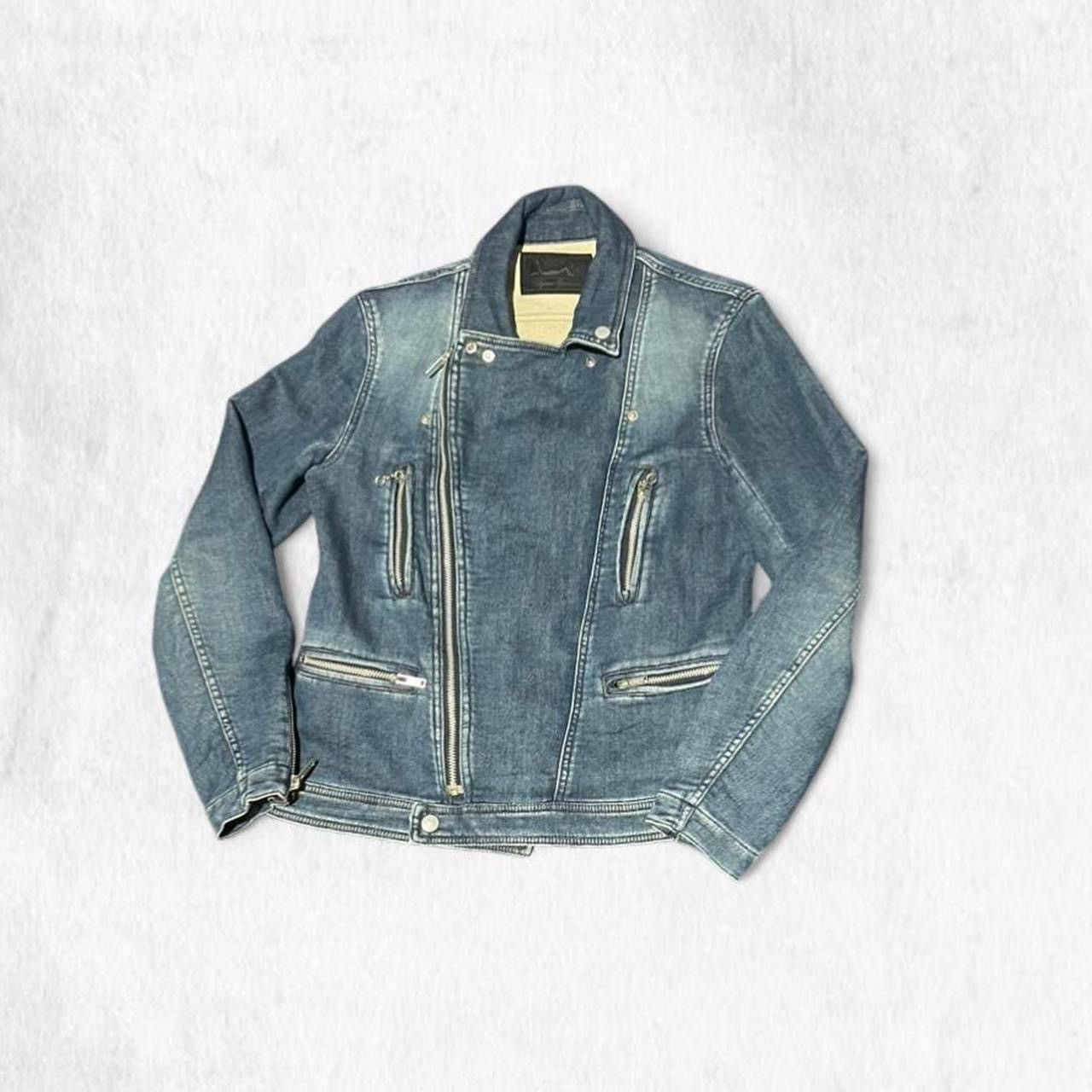 Hysteric Glamour Hysteric Glamour RARE VTG blue denim biker jacket Japanese Size ONE SIZE - 1 Thumbnail