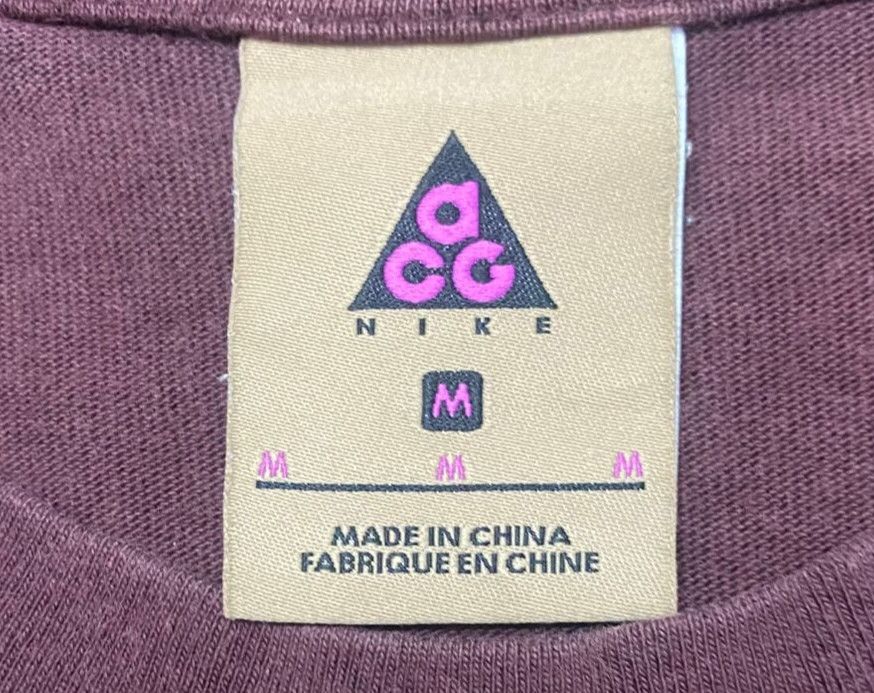 Nike ACG Vintage Nike ACG Small Logo Tshirt Size US M / EU 48-50 / 2 - 7 Thumbnail