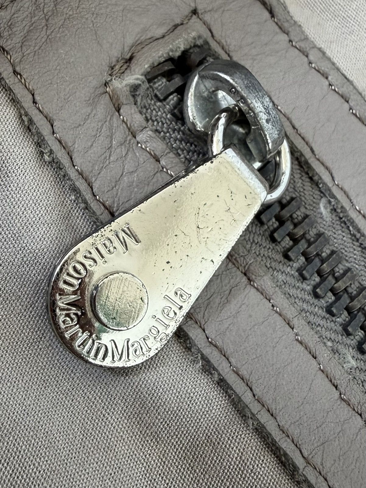 Maison Margiela Martin Margiela SS11 Oversized Shopper Leather Tote Bag Size ONE SIZE - 9 Thumbnail